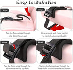 Car Seat Belt Cover for Pregnancy, Soft Harness for Neck and Abdomen Protection, with Adjustable Strap Soft Harness, Comfort Enhancer for Maternity Car Universal Travel(Black)