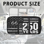 250th Anniversary USA Car Sun Visor Organizer Multi-Function Note Card Holder Car Storage Bag Vehicle Visor Storage Pouch Interior Car Accessories
