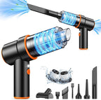 KMM Handheld Car Vacuum Cleaner, 11000PA Vacuum Cleaner & Air Duster, 120W High Power Vacuum Portable Cordless, Hand Held Vac