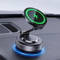 for Magsafe Car Mount Charger, 15W Fast Wireless Charging with Intelligent Cooling, 120LBS Ultra Suction Vacuum Magnetic Phone Holder, 780° Adjustable Metal Arm for iPhone 17 16 Air Pro Max