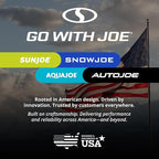 Snow Joe 18" Telescoping Snow Broom & Ice Scraper for Cars, No-Scratch Foam Brush - Long and Extendable Ice Removal Tool for Car Window and Automotive Windshield, SJBLZD