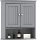 Spirich Bathroom Wall Cabinet, Wall Mounted Medicine Cabinet Organizer, Over The Toilet Storage Cabinet with Doors and Shelve