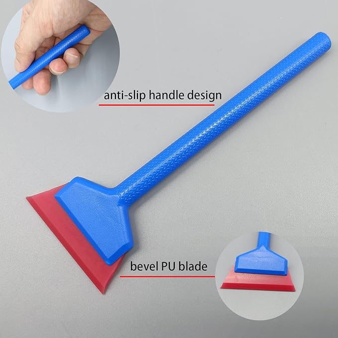 3 in 1 Window Tint Squeegee Kit - Mini Squeegee Tinting Tools for Car Quarter Window Film Installation