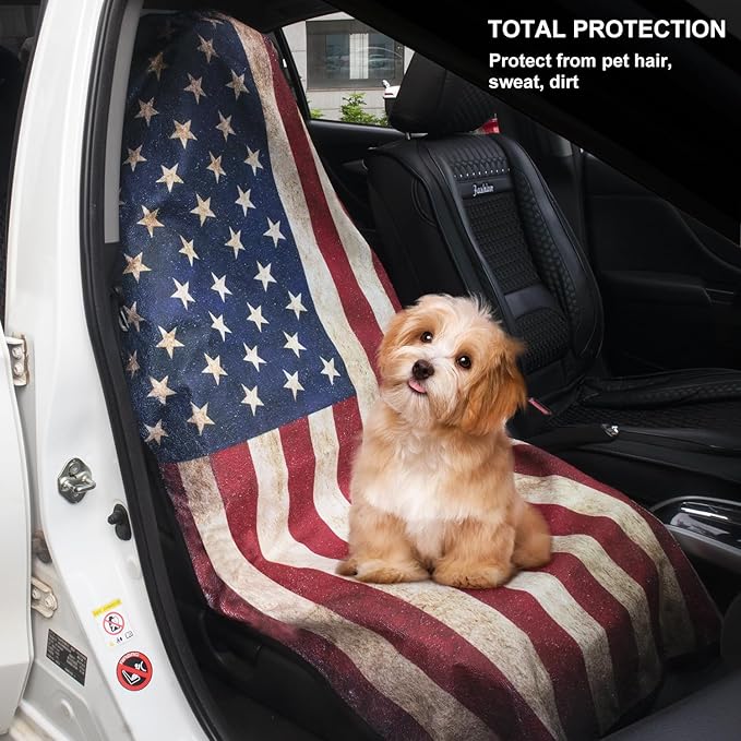 Waterproof Sweating Car Seat Cover for Post Gym Workout, Running, Swimming, Beach and Hiking, Universal Fit Non-Slip Bucket S
