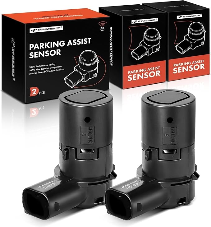 A-Premium 2-PC Rear Reverse Backup Parking Assist Sensor Compatible with Select Ford & Lincoln & Mercury - F-150, F-250 F-350