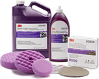 3M Perfect It 1 Step Finishing Material, 33039, for Paint Finishing Cars, Trucks, and Other Painted Surfaces, 32 fl oz, 6/Case, Purple