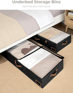 Underbed Storage Bins with Closet Storage Bins