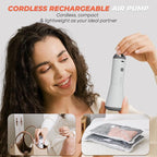 Vacbird Vacuum Seal Bags, 8 Pack 39" Vacuum Storage Bags with Rechargeable Cordless Pump for Space-Saving Compression of Clot