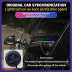 Universal LED Ambient Lighting Kit for Car Dashboard - Smart App Control, 16 Million RGB Colors, Motion Sensor, Easy Installation, Premium Silicone Strip for All Vehicles (Sedan, SUV, Truck)