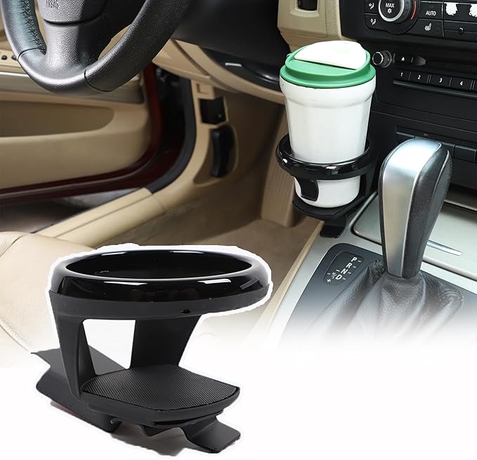 Center Console Cup Holder Compatible with BMW 3 Series 2005-2012 E90 E91 E92 E93 325i 320i 318i,Passenger Front Seat Center C
