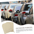 Alipis 4pairs Rearview Mirror Covers Windproof and Snowproof for Cars, Fit Material for Weather