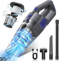 Handheld Vacuum Cordless, 15000PA Strong Suction Hand Held Car Vacuum Cleaner Rechargeable, Portable Hand Vacuum with Multi-N