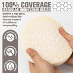 White Polish Pad, Buffing Polishing Pads, 1Pc 5.5 Inch Face for 5 Inch 125mm Backing Plate Compound Buffing Sponge Pads for Car Buffer Polisher Compounding, Polishing and Waxing
