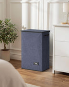 SOLEDI Laundry Hamper with Lid 90L Large & Tall Collapsible Laundry Basket, Clothes Hamper with Bag Removable Easy to Carry, 