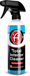 Adam's Polishes Total Interior Cleaner & Protectant, Quick Detailer & SiO2 Protection, Ceramic Infused, Anti-Static, OEM Fini