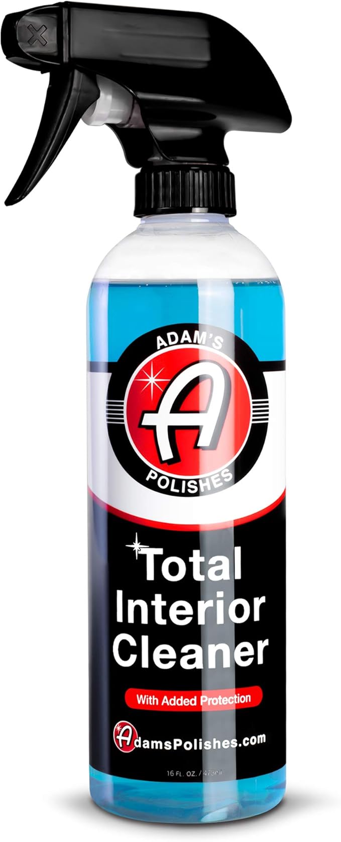 Adam's Polishes Total Interior Cleaner & Protectant, Quick Detailer & SiO2 Protection, Ceramic Infused, Anti-Static, OEM Fini