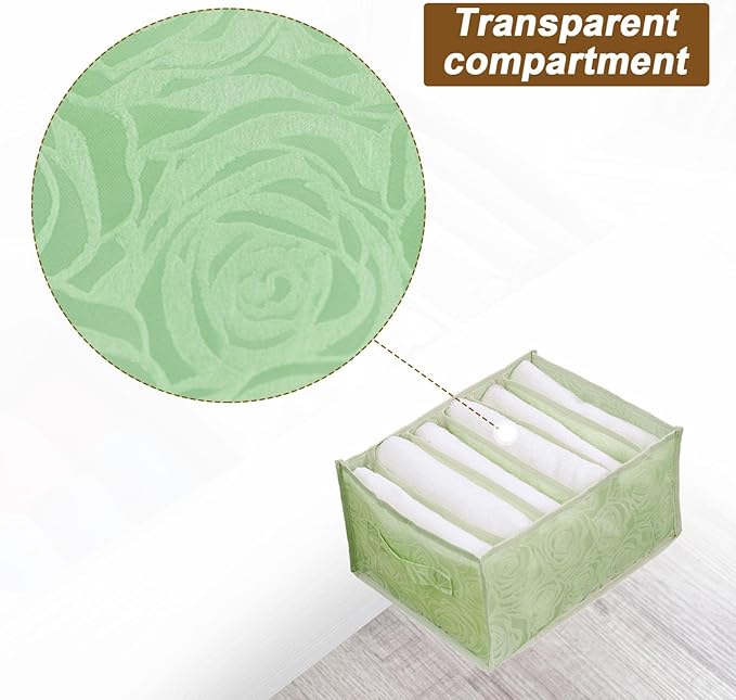 3PCS Wardrobe Clothes Organizer - Foldable Closet Drawer Organizer for Clothes, Portable Closet Organizers and Storage Bins, 