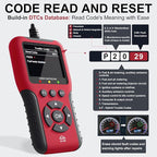 2026 Enhanced Universal OBD2 Scanner, Check Engine Code Reader - 45000+ Fault Codes, Live Data, I/M Readiness, Battery Voltage