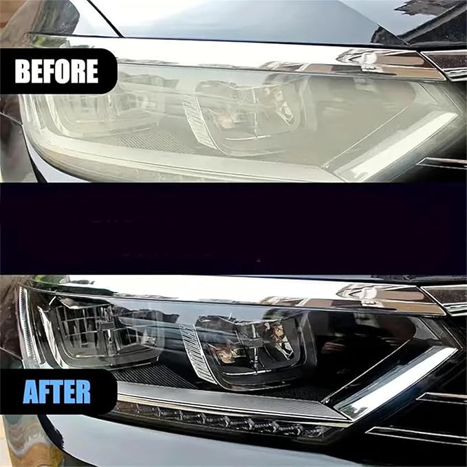 Clari-Seal Headlight Restoration Spray, 2026 Headlight Haze Remover, Headlight Refurbishing Kit Cleaner and Restoration, Mult