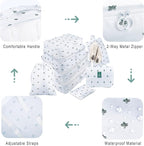 Packing Cubes, 8 Pcs Travel Packing Organizers for Suitcases, Large Capacity Travel Luggage Organizers Set includes 8 Storage