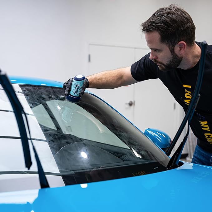 GYEON Quartz QuickView Ceramic Rain Repellent Glass Coating Extremely Hydrophobic Easy Apply Fast Drying Professional Grade V