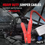 TOPDC 0 Gauge 30 Feet Jumper Cables with Quick Connect Plug for Car, SUV and Trucks Battery, Heavy Duty Automotive Booster Cables for Jump Starting Dead or Weak Batteries with Carry Bag