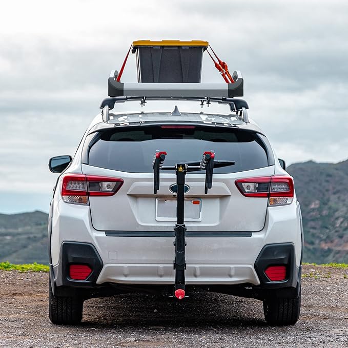 BougeRV Anti-Rust Aluminum Roof Basket 47''x40''x8'' Lightweight Universal Rooftop Cargo Carrier Roof Rack Cargo Basket with Wind Fairing, Roof Rack for SUV Pick Up Truck,150LBS Load Capacity, Silver