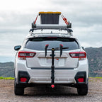 BougeRV Anti-Rust Aluminum Roof Basket 47''x40''x8'' Lightweight Universal Rooftop Cargo Carrier Roof Rack Cargo Basket with Wind Fairing, Roof Rack for SUV Pick Up Truck,150LBS Load Capacity, Silver