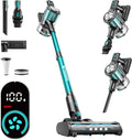 Cordless Vacuum Cleaner, 8-in-1 Cordless Stick Vacuum Cleaner with 3 Suction Modes, Up to 45mins Runtime, Rechargeable, Self-