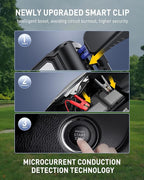 AUXITO Jump Starter: 6000A Car Portable-Battery Jumper Box with 4000LM LED Outdoor Camping Light and Power Bank Function Up