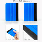 Car Install Tools for Vinyl Wrap, Vehicle Tint Window Film Kit Includes Vinyl Wrap Magnets, Edge Trimming Tools, Felt Squeegee, Wrapping Cutter, 9mm Knife