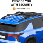 330lbs Lockable Roof Rack Cross Bars Compatible with Chevrolet Chevy Traverse 2022 2023 2024 2025 2026, Aluminum Roof Rails Crossbar for Rooftop Cargo Luggage Kayak Canoe Snowboard Rack