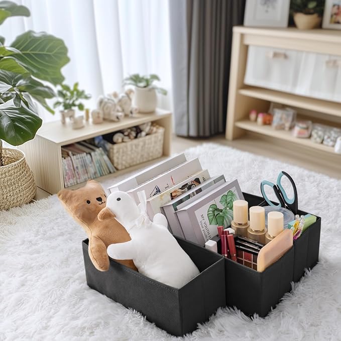 Criusia Drawer Organizer Clothes, 21 Pack Dresser Organizer for Baby Clothes, Underwear, Sock - Foldable Closet Organization 