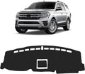 FIILINES Dash Cover Fit for Ford Expedition 2018-2021 (Only fits 4.3-inch Touch Screen Dashboard. Not fits 12-inch/15.5-inch 