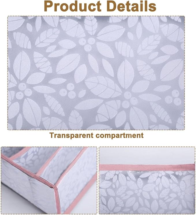 3PCS Wardrobe Clothes Organizer - Foldable Closet Drawer Organizer for Clothes, Portable Closet Organizers and Storage Bins, 