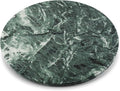 Koville 16'' Green Marble Lazy Susan Marble Turntable for Kitchen Dinning, Lazy Susans Organizer for Cabinet, Serving Rotatio
