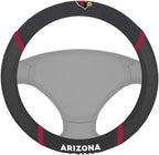 FANMATS NFL Unisex-Adult Embroidered Steering Wheel Cover