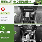 Center Console Organizer for 2010-2024 Toyota 4Runner Gear Shift Side Tray Storage Box for 4 Runner Interior Accessories(Console Shifter Tray/Fit 10-24)
