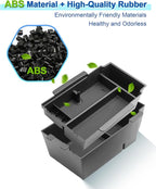 2 Layer-2024 2025 2026 Crosstrek Center Console Organizer for Subaru Crosstrek (Base/Premium/Sport/Limited/Wildernes),Durable ABS 2025 Crosstrek&Impreza Tray 2026 Crosstrek Hybrid Accessories