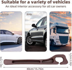 2pcs Car Seat Gap Filler, No Drop Guard Universal Gap Organizer Between Seat and Console Prevents Phone Keys Cards Falling (Brown)