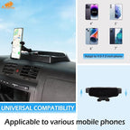 Aunginsy Center Console Dash Storage Tray Compatible with Hummer H3 2005-2009, Car Dashboard Multi-Functional Phone Mount Storage Box Dash Organizer Tray Insert with Mobile Phone Holder Accessories