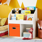 Closet Organizers Fabric Storage Bins With Lids Collapsible Cube Storages Organizer Basket With Handles,Storage Boxes for Clo