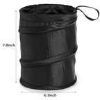 yarlung 6 Pack Car Trash Can, Collapsible Pop-up Car Garbage Can, Waterproof Small Trash Bag Portable Rubbish Bin for Automotive