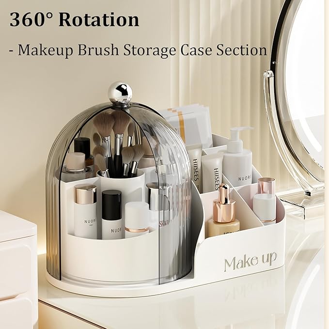 ONXE Makeup Organizer with Drawers,Large Capacity Perfume Organizer,Vanity,Bathroom,Bedroom Countertop Storage for Cosmetics,