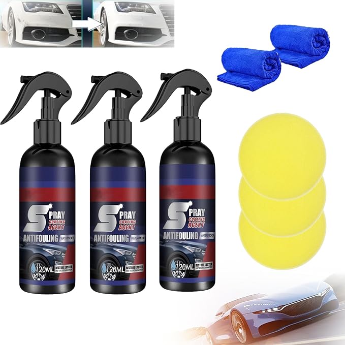 Multi-functional Coating Renewal Agent, Car Coating Agent Spray, Coating Renewal Agent Spray, Car Coating Agent Ceramic 3 in 