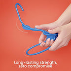 Utopia Home Plastic Hangers 50 Pack - Perfect Space Saving Clothes Hanger - Durable and Strong - Perfect Closet Organizers wi