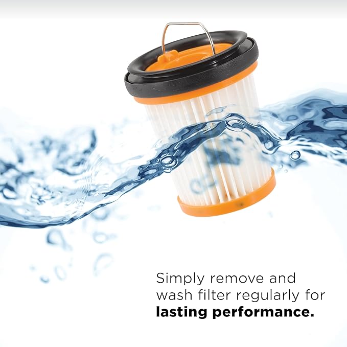 Shark WANDVAC Cordless Hand Vac, Lightweight, Portable at 1.4 lbs., Powerful Suction, Charging Dock, One-Touch Empty for Car 