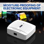 2 Pack Small Dehumidifier, Rechargeable Moisture Absorbers, Gun Safe Mini Dehumidifiers Humidity Absorbers, Damp Rid,