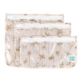 Bumkins Travel Bag, Toiletry, TSA Approved Pouch, Zip Bag, Quart Size Airline Compliant, Clear-Sided, Baby, Diaper Bag Organi