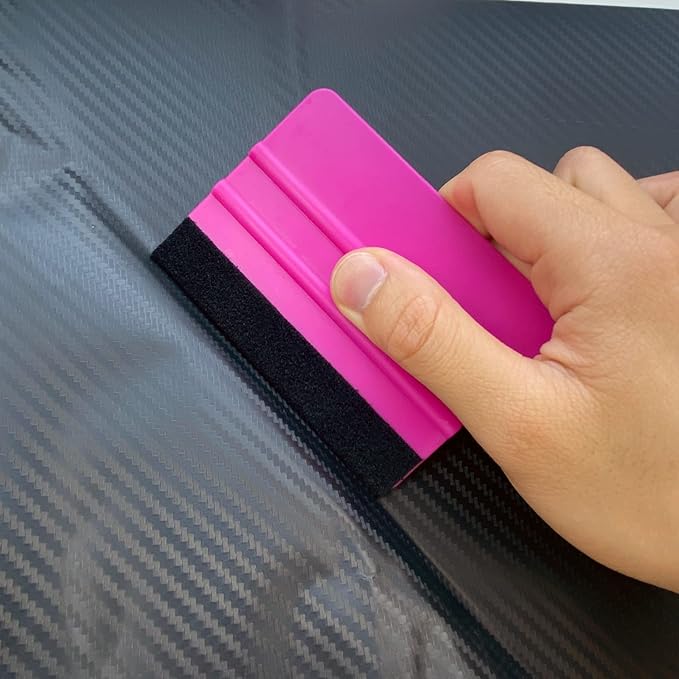Umaki 8.3inch Large Vinyl Wrapping Felt Squeegee with 4inch Vinyl Squeegee Applicator for Fastly Installing Vehicle Tinting Film Graphic or Wallpaper,3pack